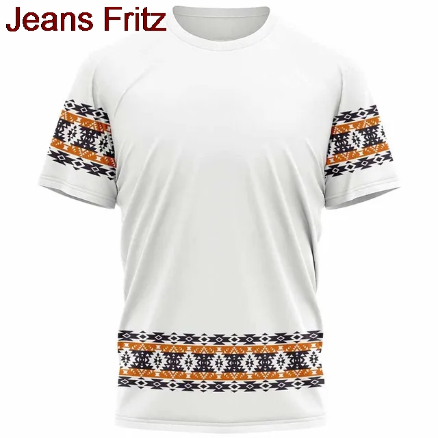 Dashiki Shirt Men - เสื้อยืดลายชนเผ่าแอฟริกันแบบใหม่ พิมพ์ลาย 3 มิติ สำหรับผู้ชายและผู้หญิง แขนสั้น