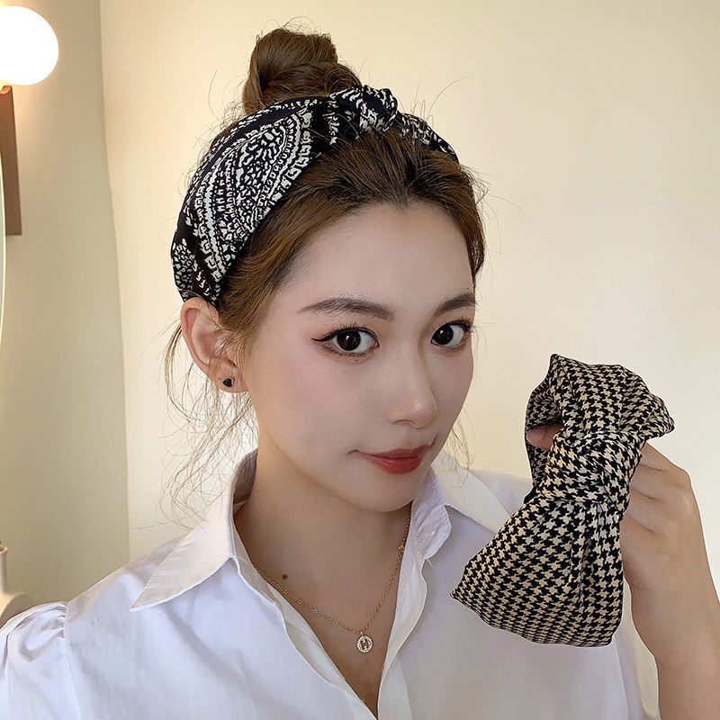 ผ้าคาดผมแบบผูกปมขอบกว้างเครื่อ - Go Ethnic Fashion บทวิจารณ์และราคา