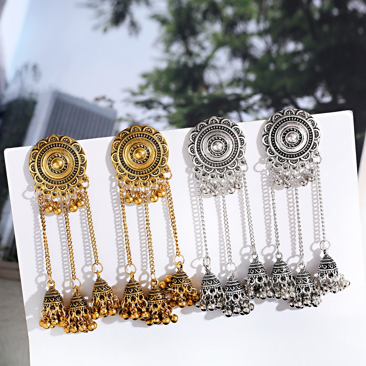 ชาติพันธุ์ Vintage รอบดอกไม้ยา - Ethnic Indian Fashion บทวิจารณ์และราคา