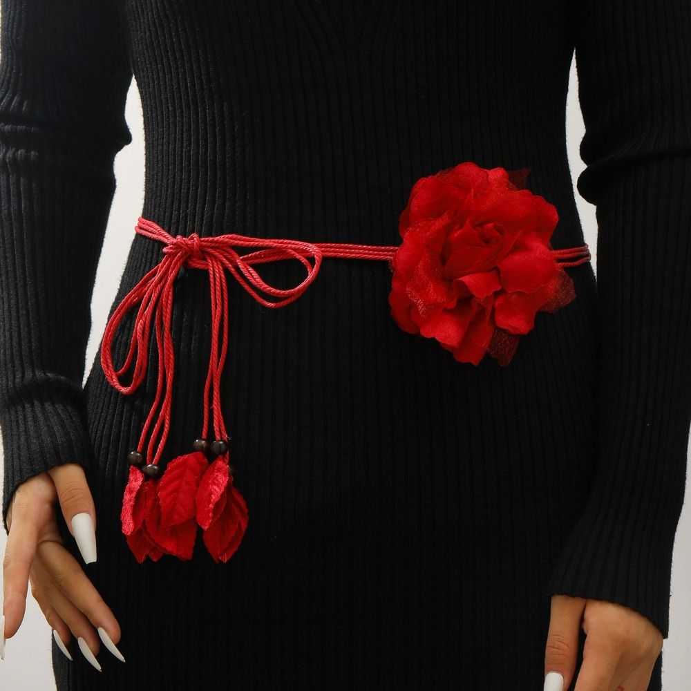 เข็มขัดเอวลายดอกไม้สไตล์วินเทจ - Ethnic Boho Fashion บทวิจารณ์และราคา