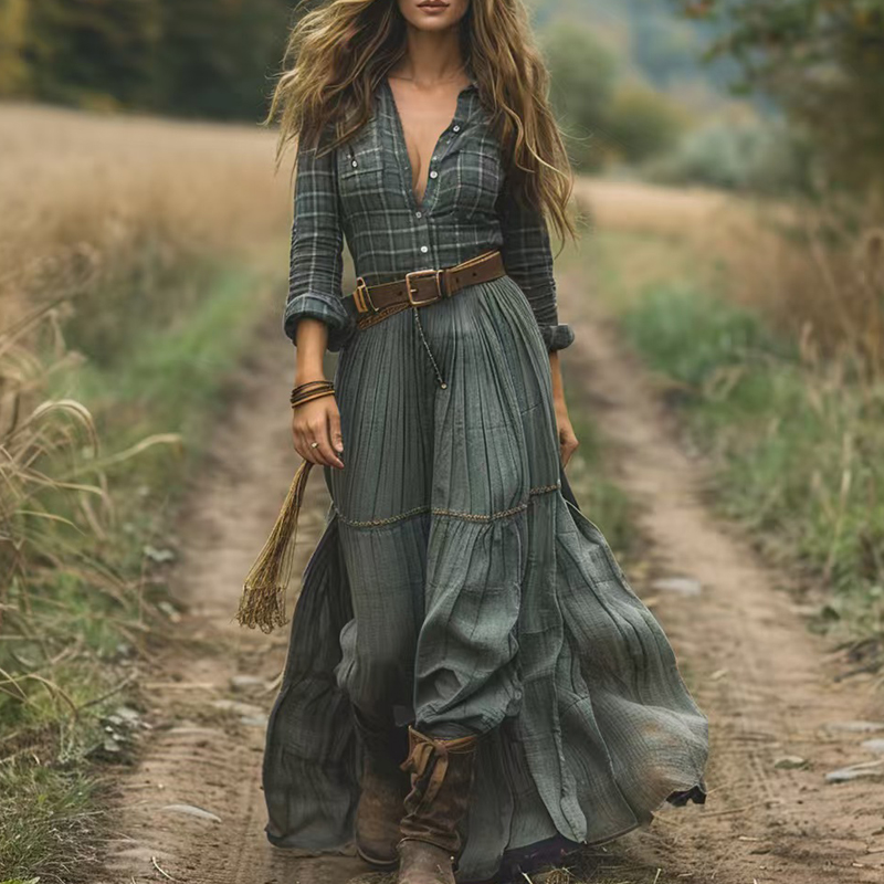 แฟชั่นชาติพันธุ์ดอกไม้พิมพ์ชุด - Ethnic Boho Fashion บทวิจารณ์และราคา