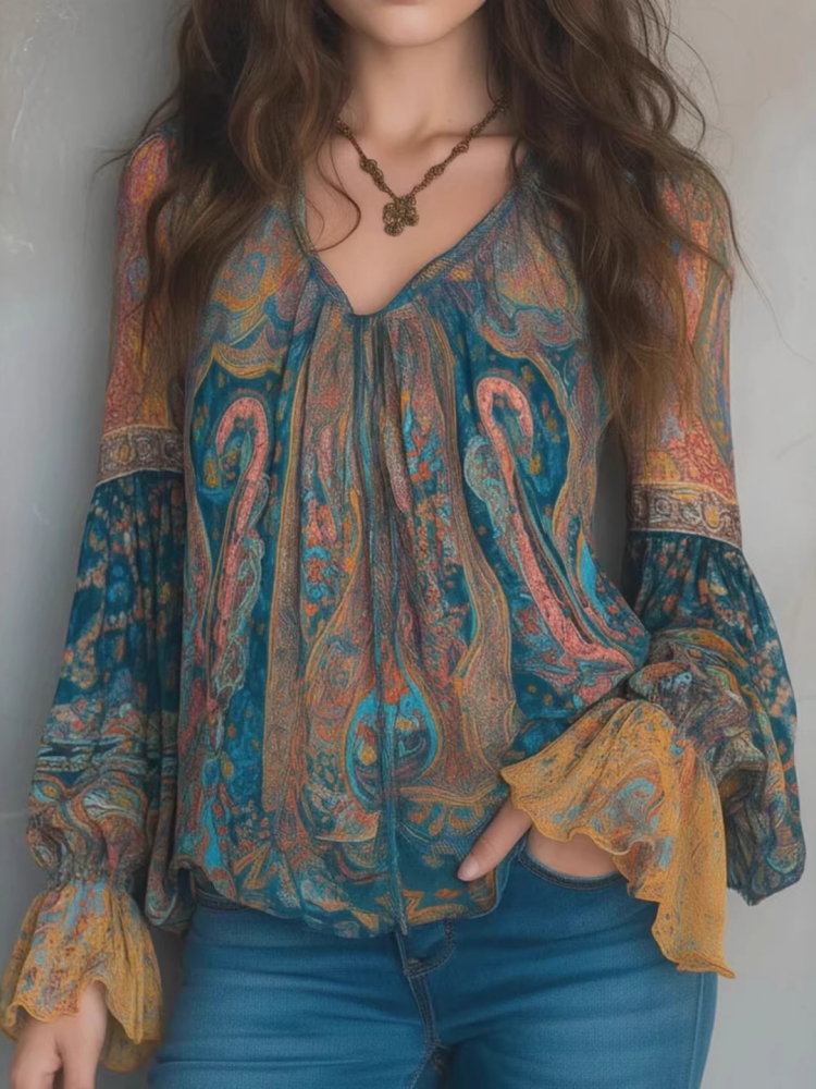 เสื้อผู้หญิงสไตล์โบฮีเมียนวินเ - Ethnic Boho Fashion บทวิจารณ์และราคา