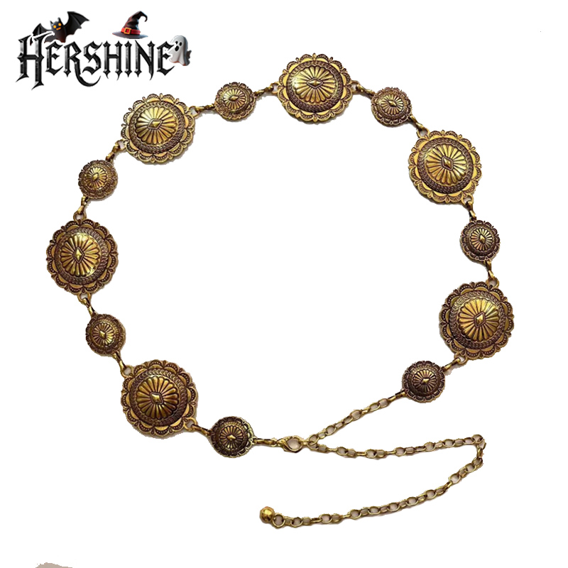 HERSHINE สร้อยคาดเอวทรงกลมลายด - Y2K Ethnic Fashion บทวิจารณ์และราคา