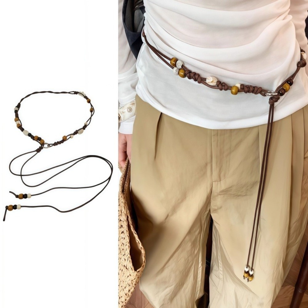 เข็มขัดคาดเอวแบบถักมือสไตล์ชาต - Ethnic Dress Fashion Show บทวิจารณ์และราคา