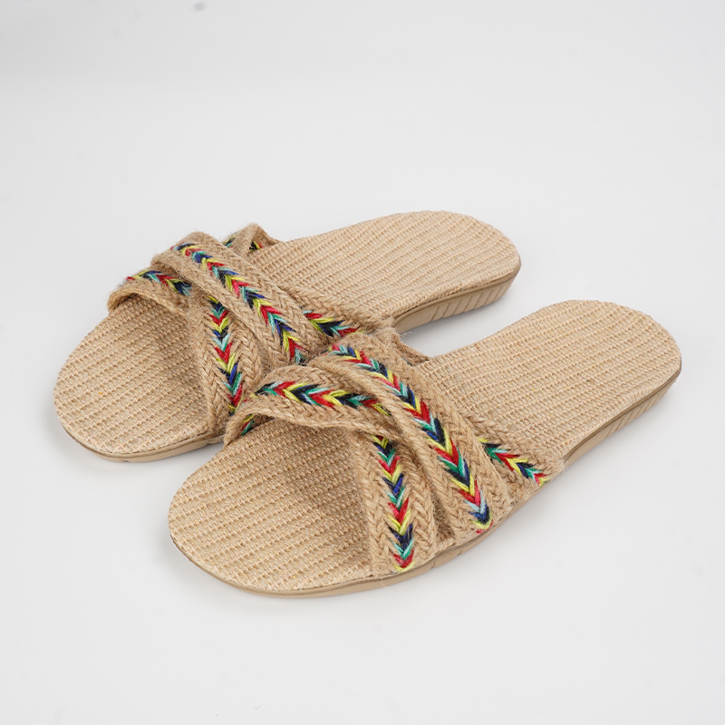 รองเท้าแตะผ้าลินินสำหรับผู้หญิ - Ethnic Boho Fashion บทวิจารณ์และราคา