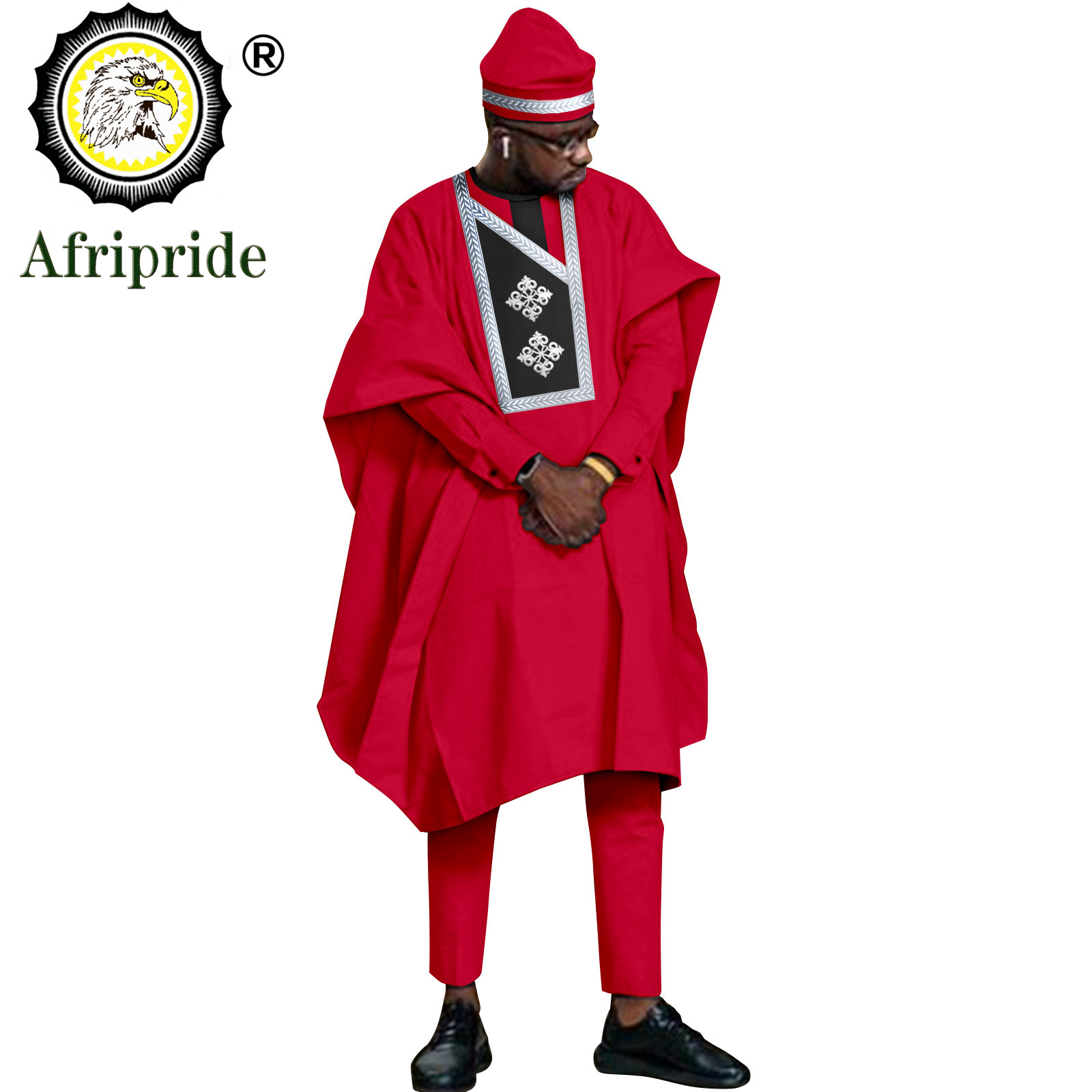ผู้ชายชุด Agbada Robe Dashiki  - Dashiki Shirt Men บทวิจารณ์และราคา