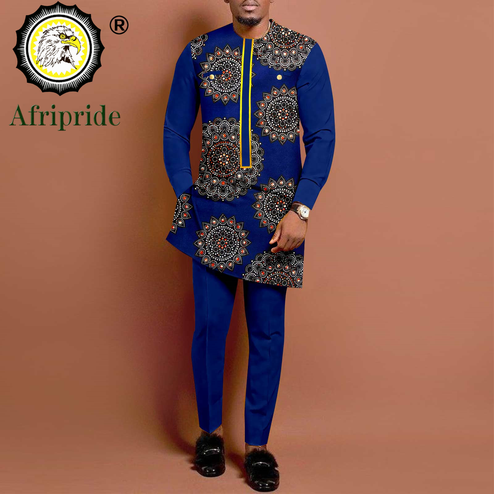 แอฟริกันชุดสำหรับเสื้อแขนยาวผู - Dashiki Shirt Men บทวิจารณ์และราคา
