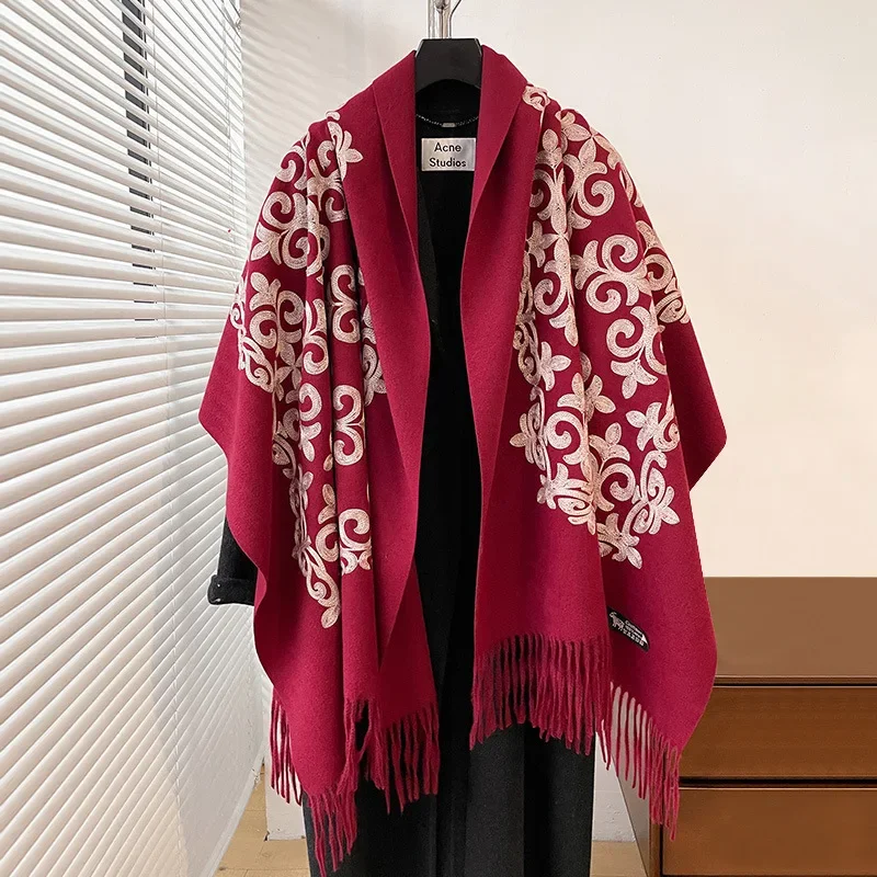 ผ้าพันคอผู้หญิงสไตล์วินเทจลายป - Go Ethnic Fashion บทวิจารณ์และราคา