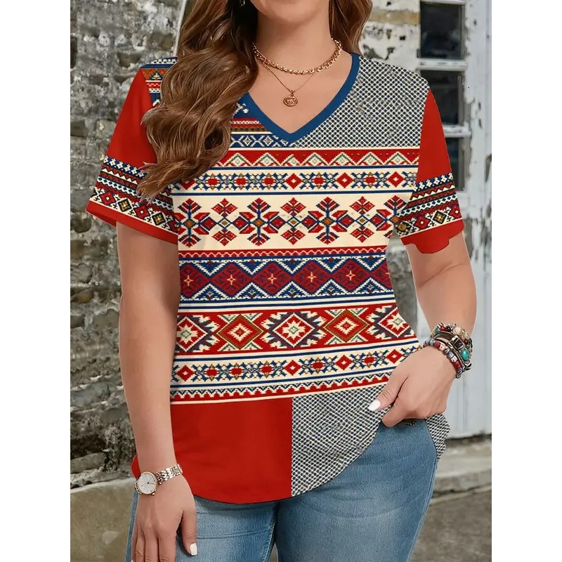 เสื้อยืดสไตล์ชาติพันธุ์พร้อมลา - Y2K Ethnic Fashion บทวิจารณ์และราคา