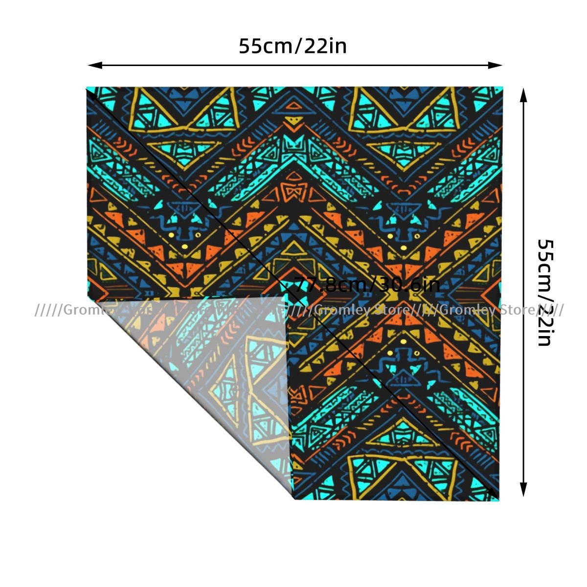 ผ้าพันคอทรงสี่เหลี่ยมสไตล์โบโฮ - Ethnic Chic Fashion บทวิจารณ์และราคา