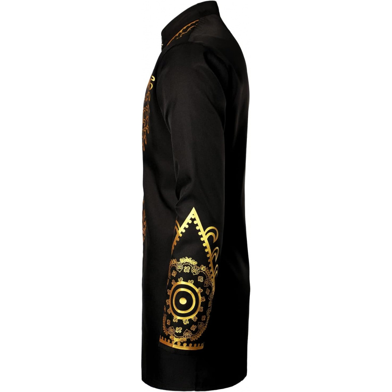 ชุดเสื้อผ้าผู้ชายสไตล์แอฟริกัน - Dashiki Shirt Men บทวิจารณ์และราคา