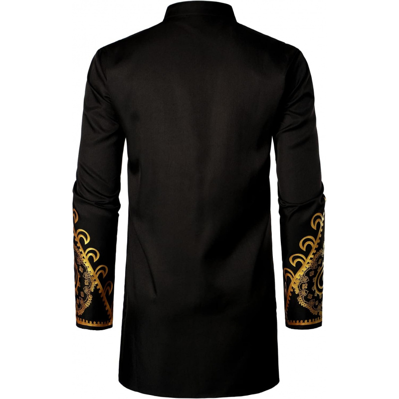 ชุดเสื้อผ้าผู้ชายสไตล์แอฟริกัน - Dashiki Shirt Men บทวิจารณ์และราคา