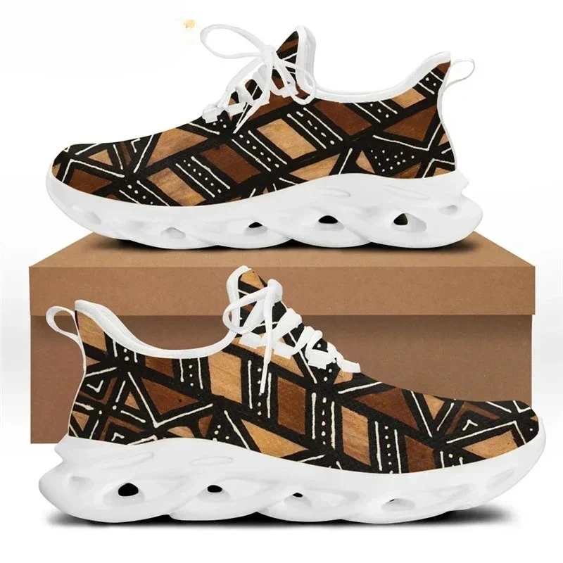รองเท้าผ้าใบลายชนเผ่าแอฟริกันส - Ethnic Fashion Women บทวิจารณ์และราคา