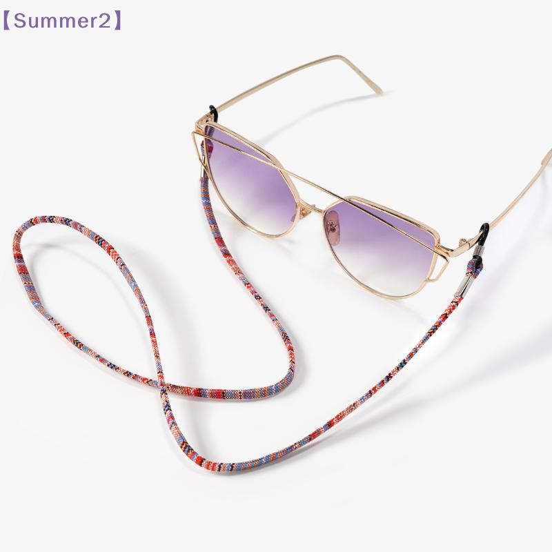 สายคล้องแว่นตาผ้าฝ้ายสไตล์โบฮี - Ethnic Boho Fashion บทวิจารณ์และราคา