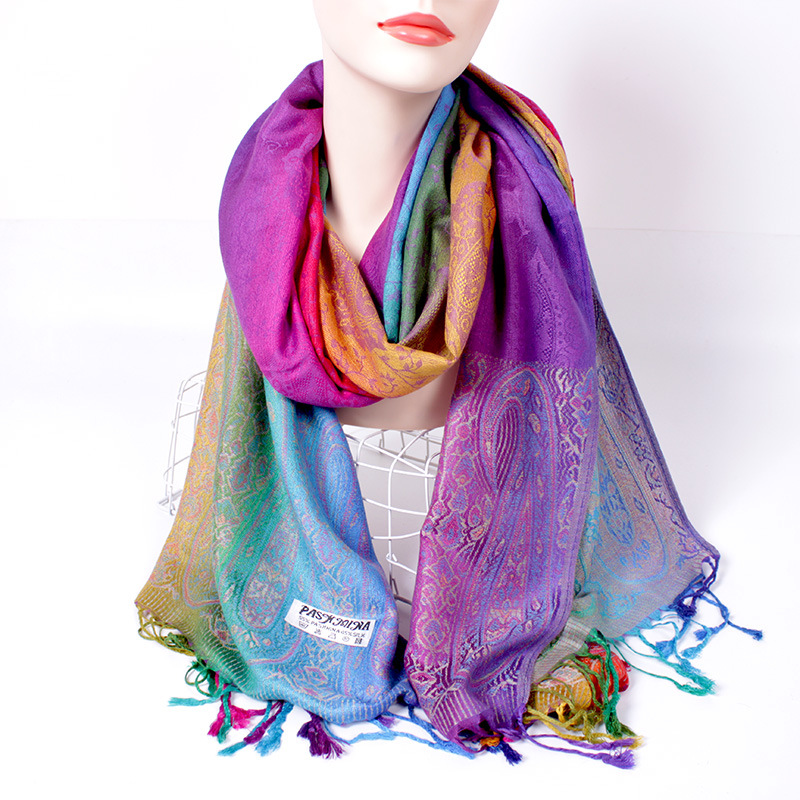 ผ้าพันคอเนื้อเบาแบบใหม่ สไตล์ช - Go Ethnic Fashion บทวิจารณ์และราคา