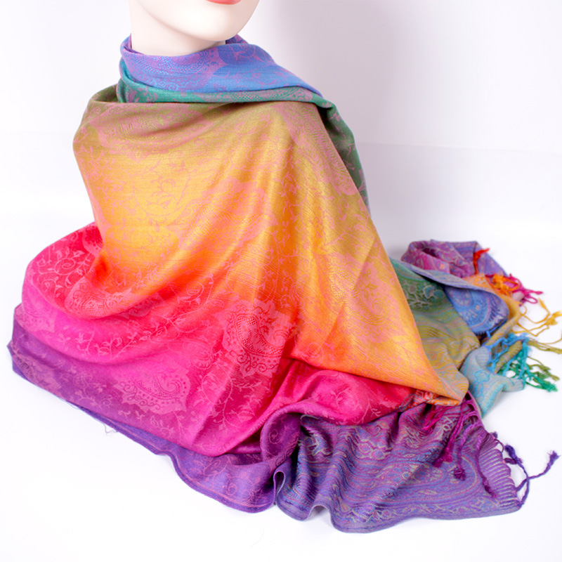 ผ้าพันคอเนื้อเบาแบบใหม่ สไตล์ช - Go Ethnic Fashion บทวิจารณ์และราคา