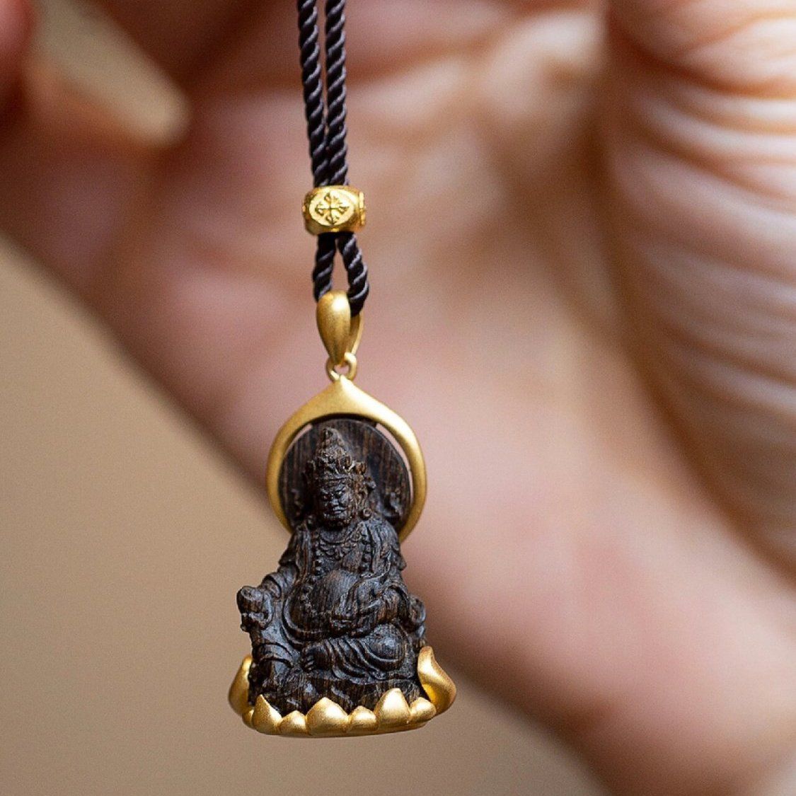 จี้พระพุทธรูปสีเหลืองแห่งความม - Ethnic Fashion Meaning บทวิจารณ์และราคา