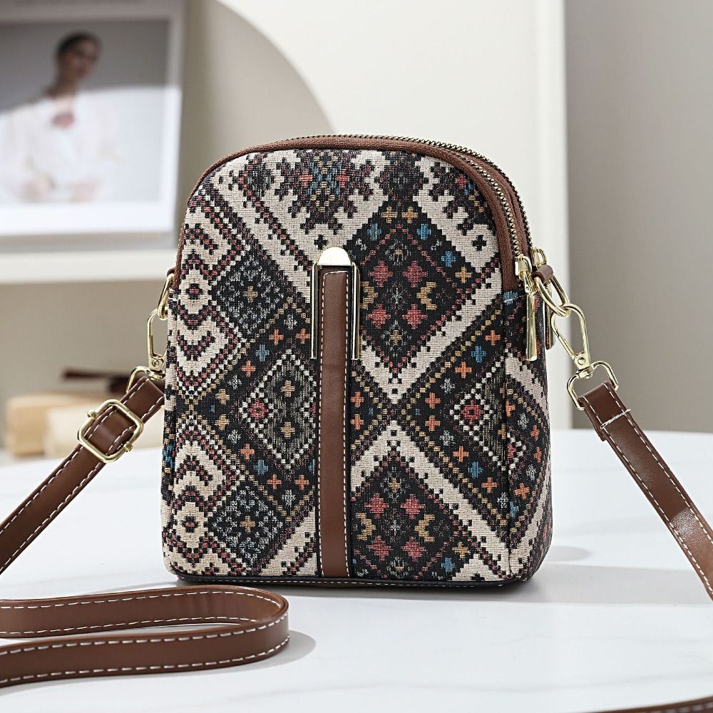 กระเป๋าโทรศัพท์พิมพ์ลายสไตล์โบ - Ethnic Boho Fashion บทวิจารณ์และราคา