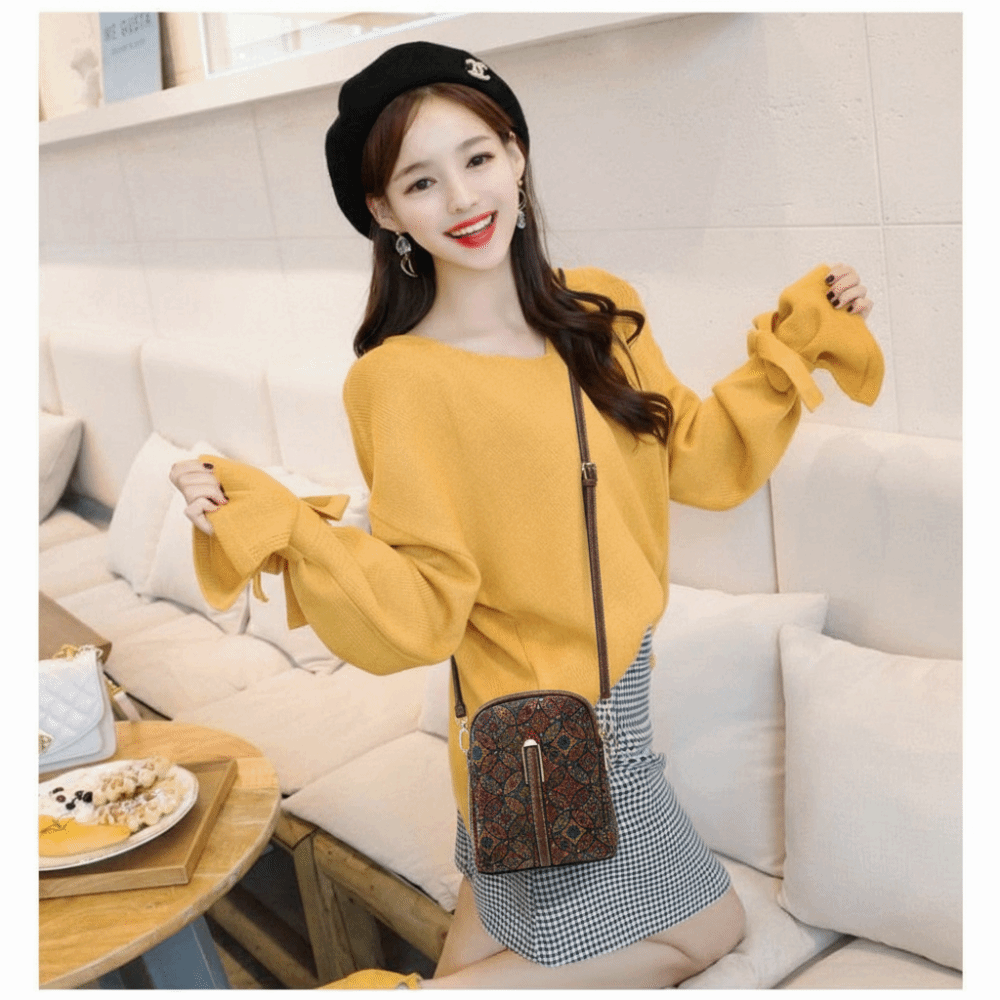 กระเป๋าโทรศัพท์พิมพ์ลายสไตล์โบ - Ethnic Boho Fashion บทวิจารณ์และราคา