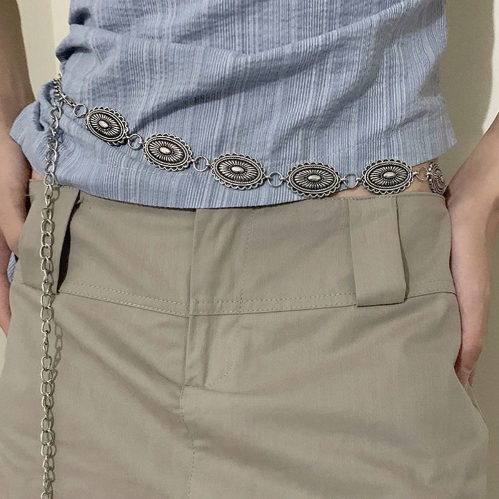 Retro สไตล์ชาติพันธุ์เอวโลหะเง - Ethnic Boho Fashion บทวิจารณ์และราคา