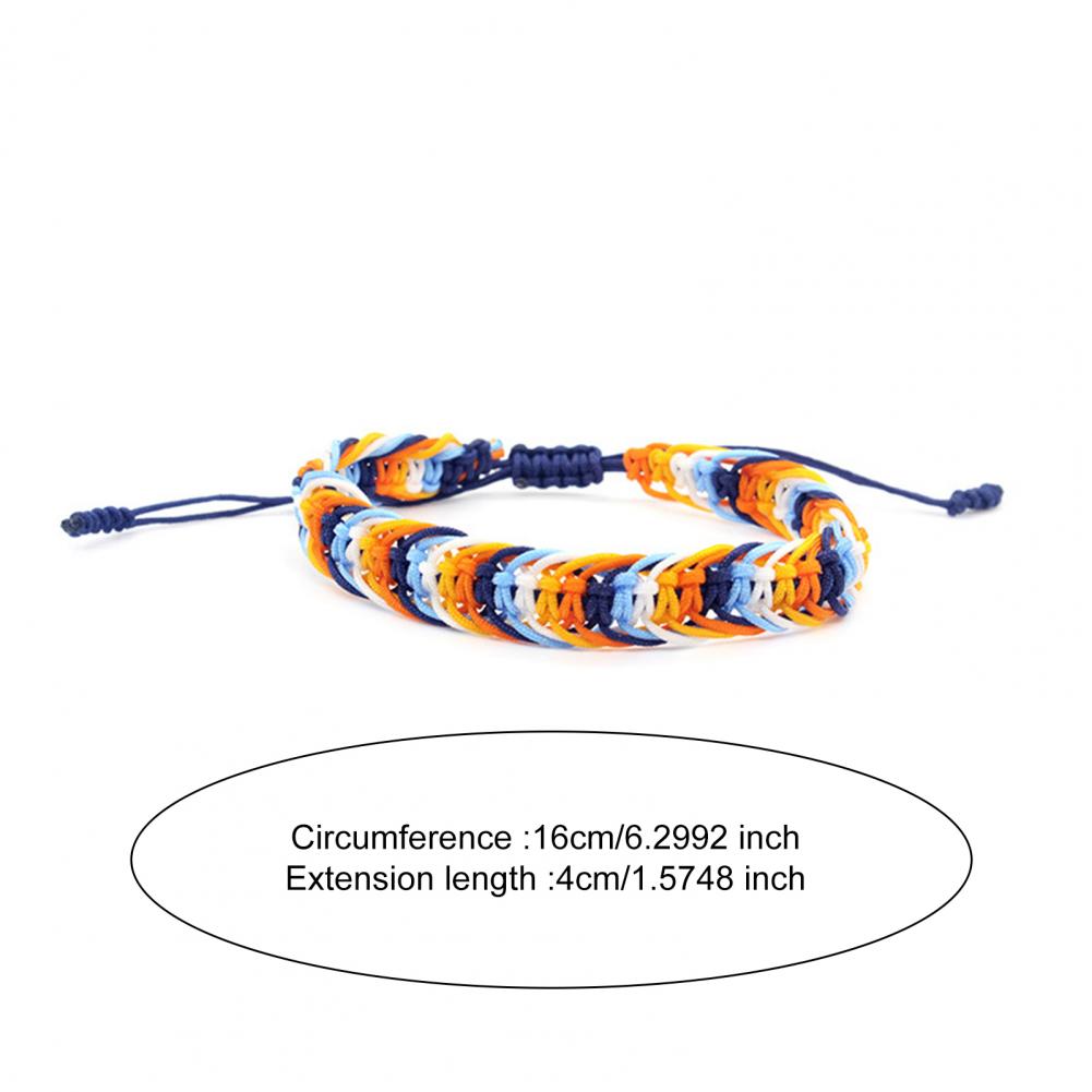 สร้อยข้อมือถักมือแบบปรับได้ อุ - Ethnic Fashion Meaning บทวิจารณ์และราคา